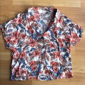 Wilfred Free Hawaiian Shirt Inspired Blouse